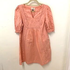 Universal Thread Pink Eyelet Dress
